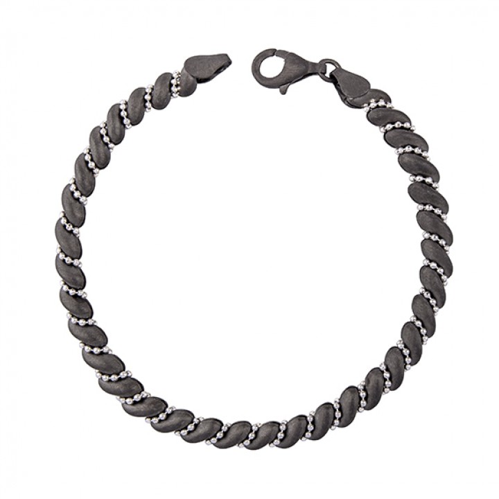 B198L BRANSOLETKA oksydowana 