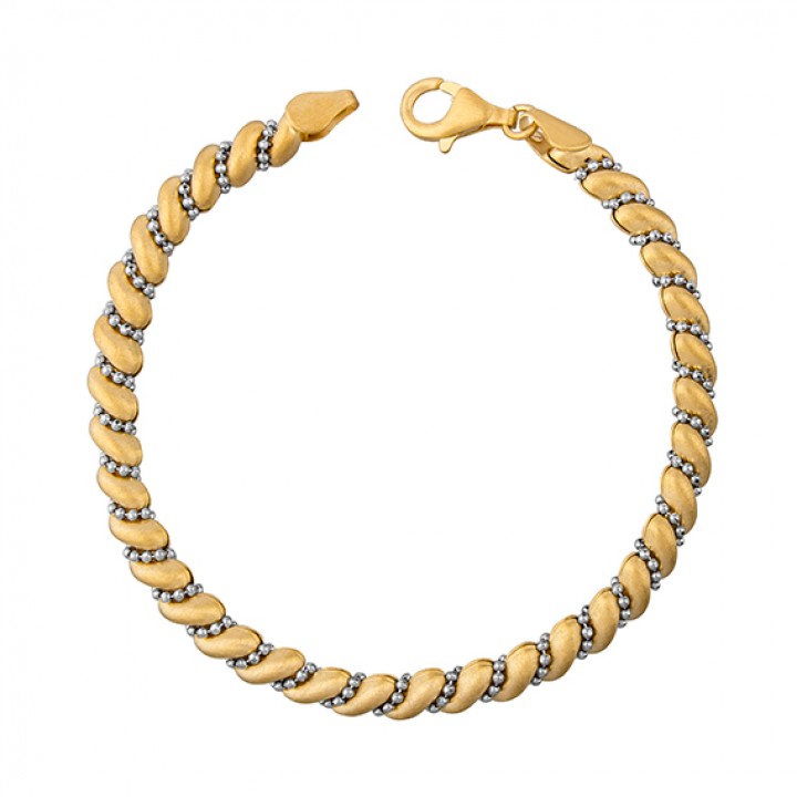 B197L BRANSOLETKA ZŁOCONA