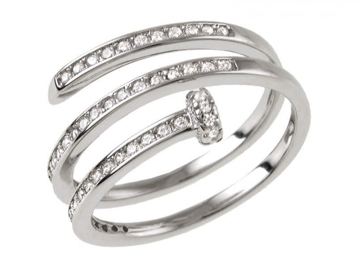 P144F PIERŚCIONEK gwóźdź