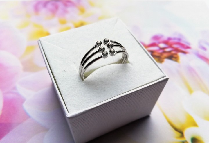 P116N PIERŚCIONEK otwarty