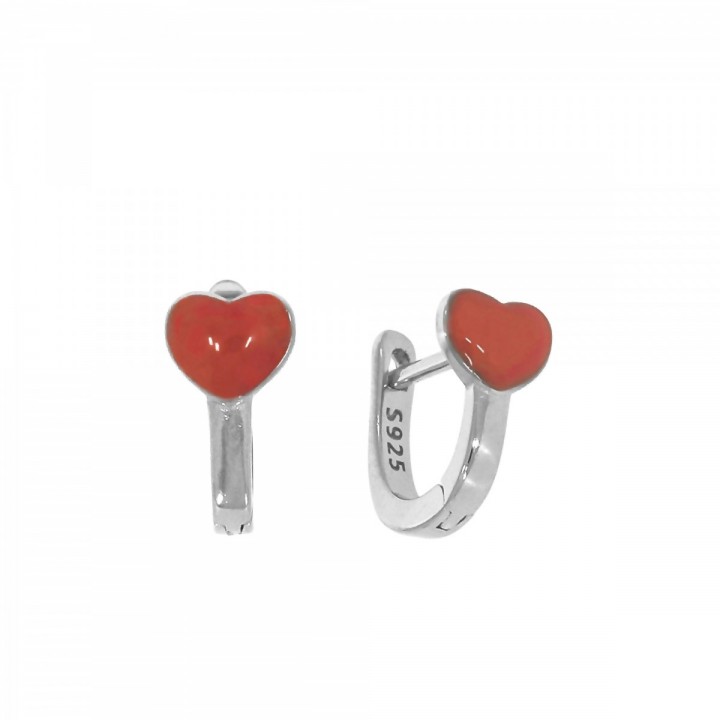 K560T KOLCZYKI serduszko