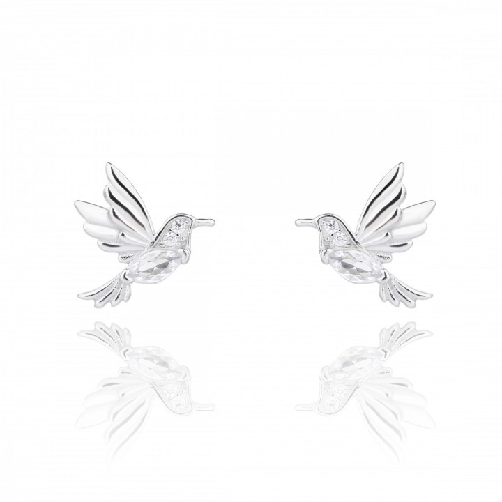 K838T KOLCZYKI ptak koliber